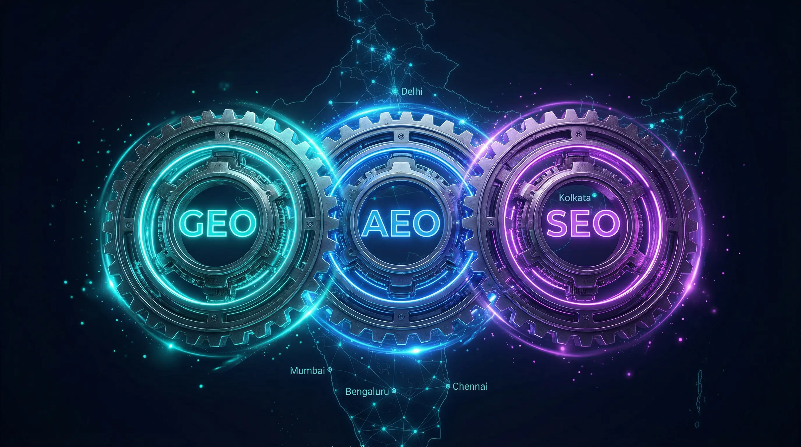 The AI Search Triple Play: GEO + AEO + SEO Strategy for Indian Businesses in 2026 - VGraple Digital Marketing Blog