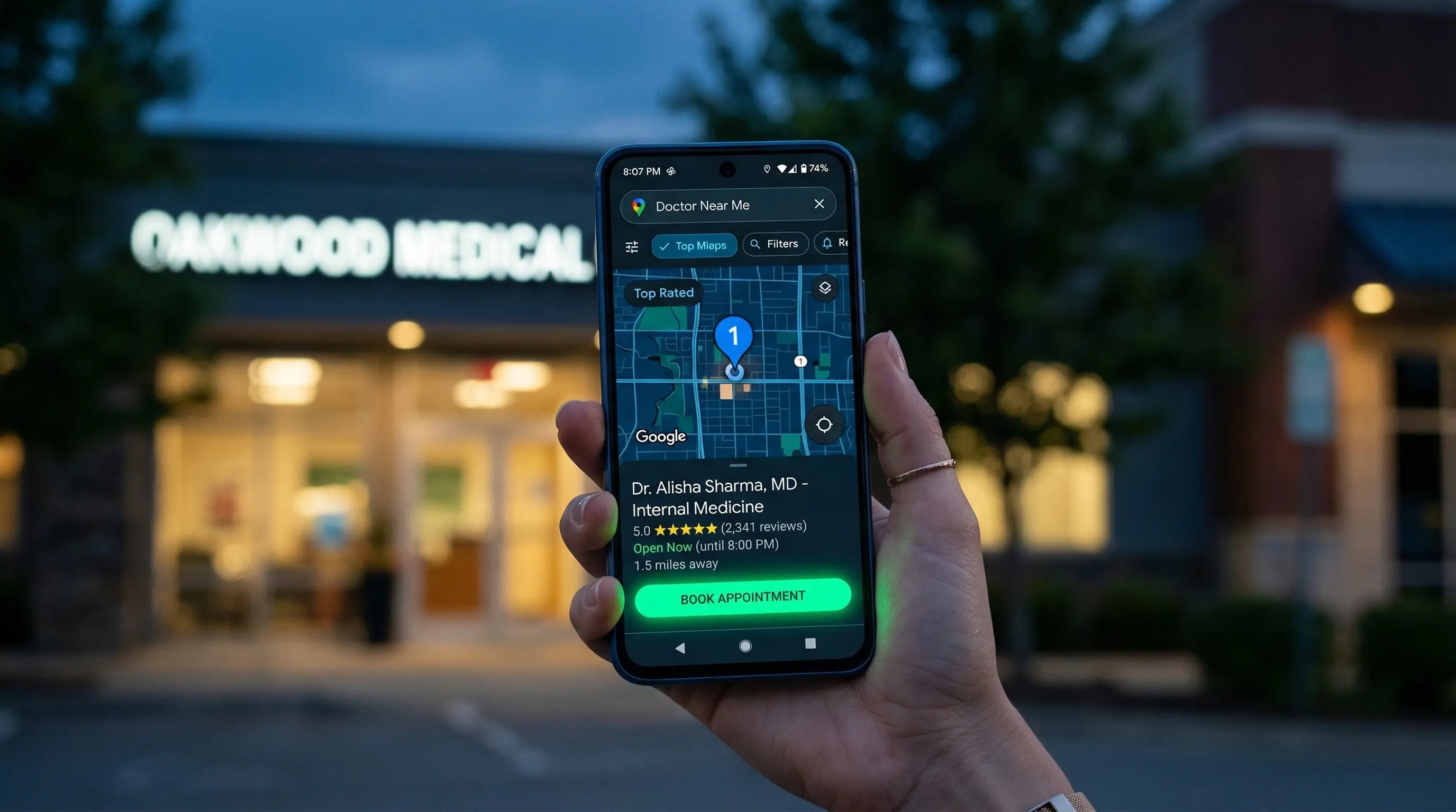 Local SEO for Doctors and Healthcare Businesses in India (2026 Guide) - VGraple Digital Marketing Blog