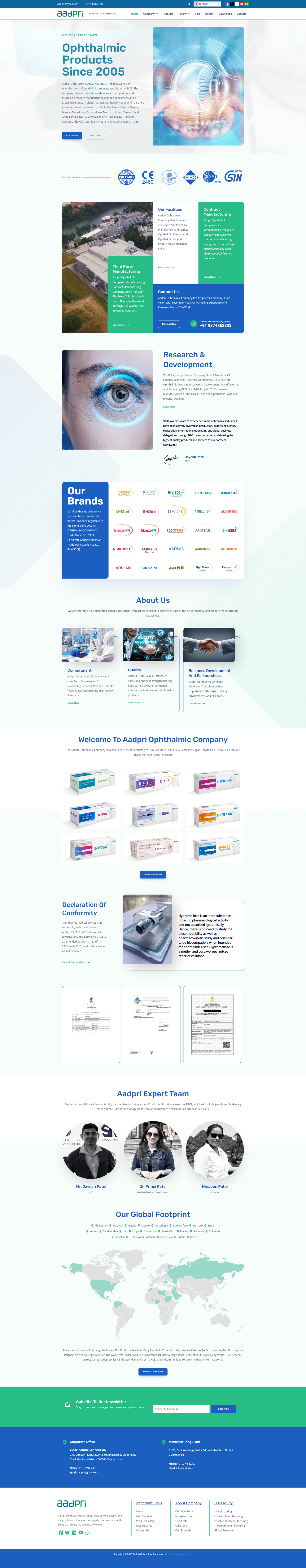 Aadpri Ophthalmic Company